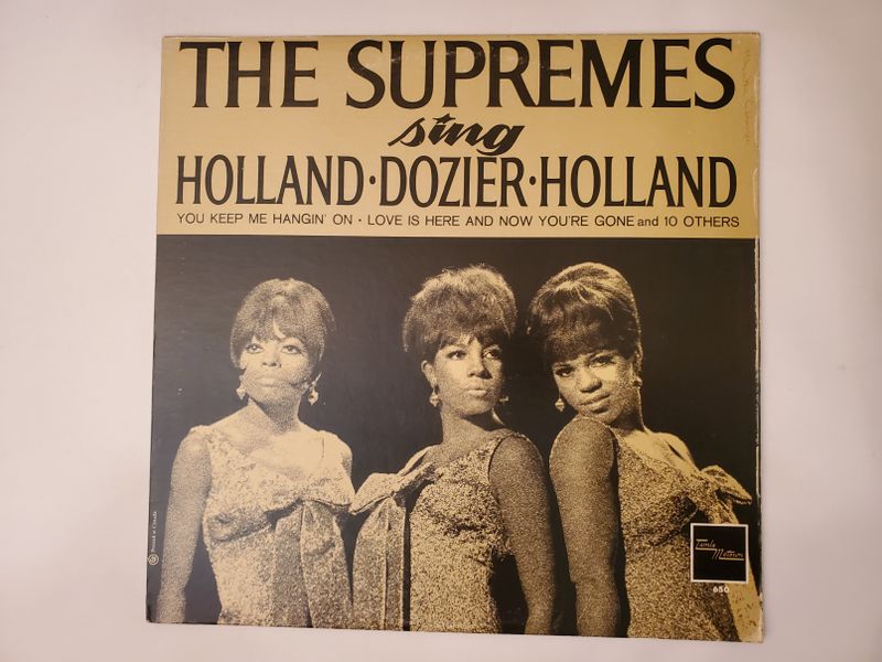 The Supremes The Supremes Sing Holland-Dozier-Holland vinyl record